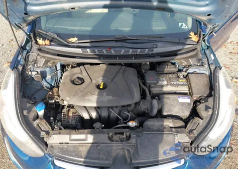 2016 Hyundai Elantra Se из США, поврежденный, VIN KMHDH4AEXGU584742